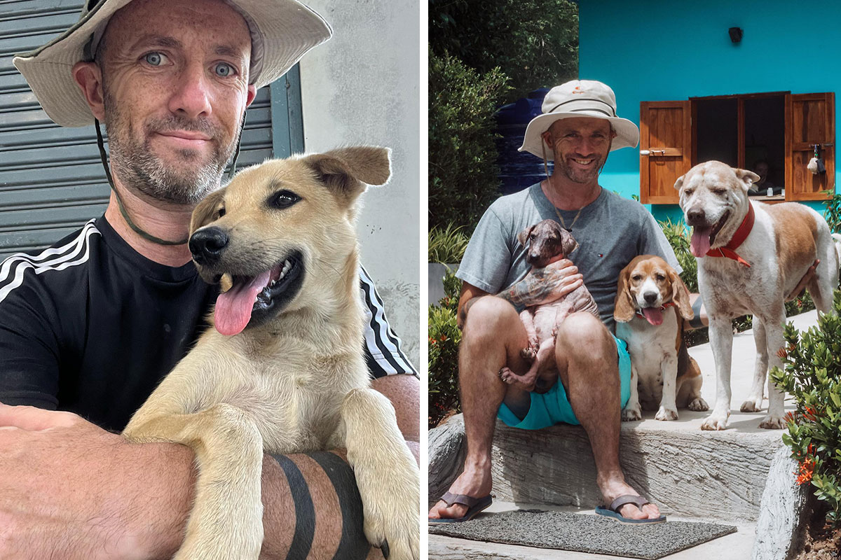 Meet Niall Harbison, an Irishman who became involved in the rescue and